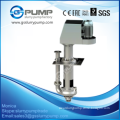 non-clog submersible vertical centrifugal slurry pump